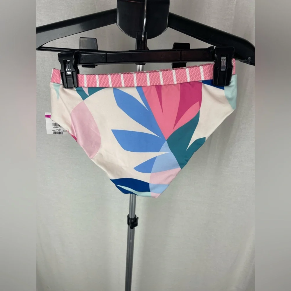 Splendid Girls Girls' Mosaic Palm Bikini Bottom (Big Kid) Size 12 NWT